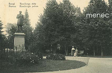 Porvoo, Runebergin patsas 