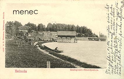 Heinola, Rantapuisto, onkimies 