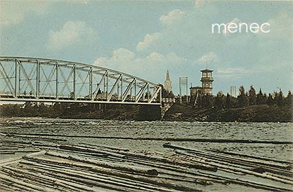Oulu, tukkilautta 