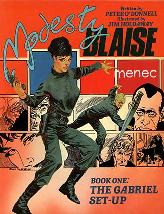 O'Donnell, Peter & Holdaway, Jim - Modesty Blaise. Book One: The Gabriel Set-Up 