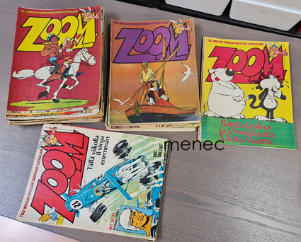 Zoom 1973 ja 1974 [56 kpl, kaikki mitä ilm.] 