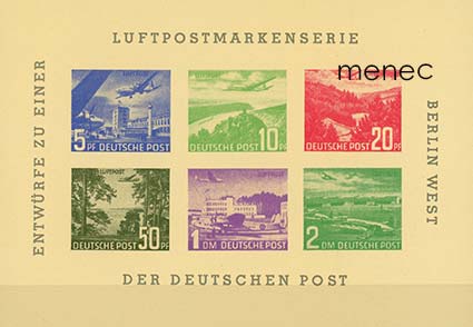 Saksa, Bephila-muistoarkit, 6 kpl 