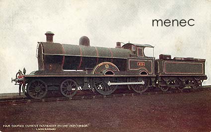 Four Coupled Express Passenger Engine 'Precursor' 