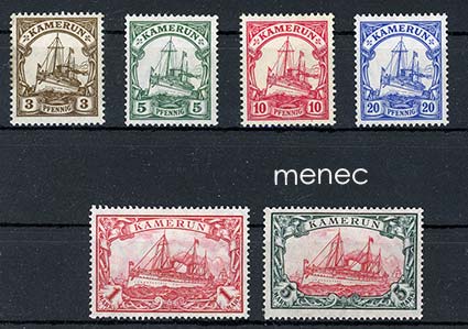 Saksa, Kamerun, käyttösarja 1905-1919 