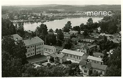Heinola, näkymä vesitornista 