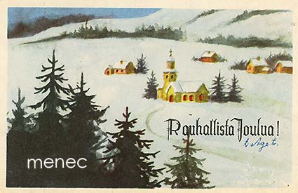 Nyström, Jenny - Kirkkomaisema 