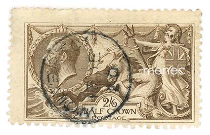Iso-Britannia, Seahorse 2/6 Half Crown 