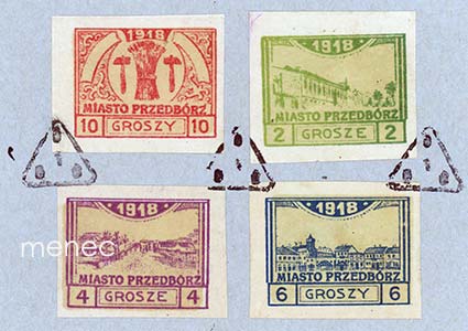 Puola, Przedbórzin paikallispostia 1918 