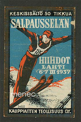 Tulitikkuetiketti, Salpausselän hiihdot 1937 