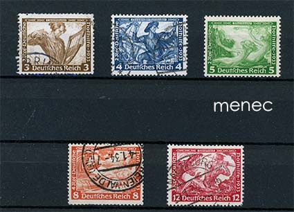 Saksa, Nothilfe 1933, Wagnerin oopperoita, 5 kpl 