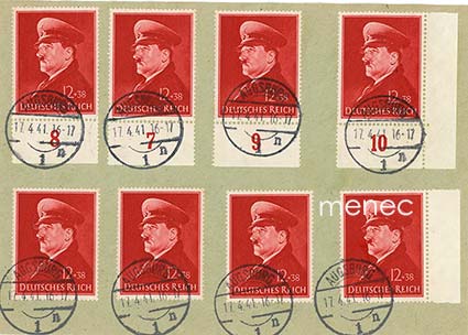 Saksa, Hitlerin 52. syntymäpäivä 1941, FDC 