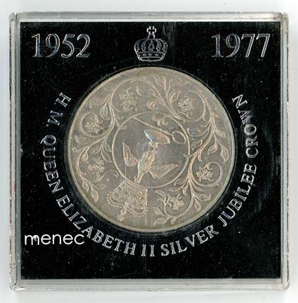 Elizabeth II Silver Jubilee Crown 1977 