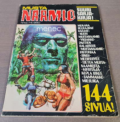 Mustanaamio. Suuri sarjakirja 