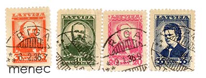 Latvia, kirjailijoita 1936 