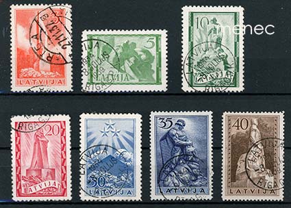 Latvia, vapausmuistomerkkejä 1937 