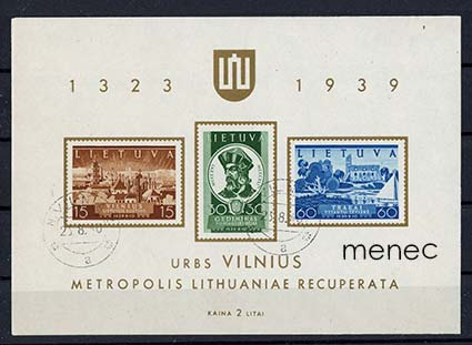 Liettua, Vilnan palautus 1940 