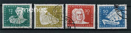 Saksa, DDR, Bachin kuolemasta 200 vuotta 1950 