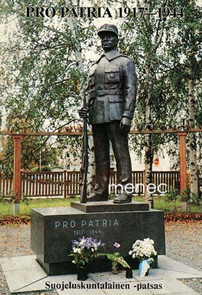 Kanninen, Ermei - Pro Patria 1917-1944. Suojeluskuntalainen-patsas 
