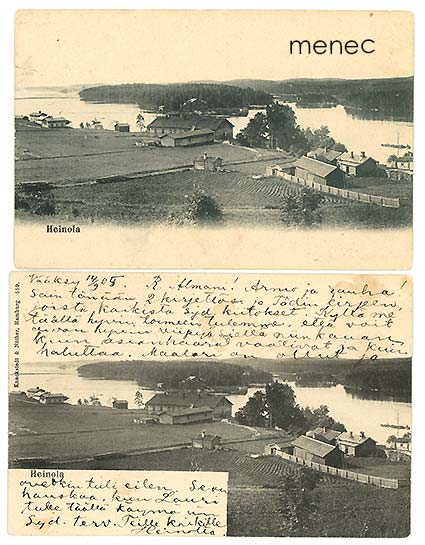Heinola, yleiskuva, kaksi varianttia samasta kuvasta 