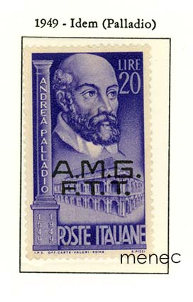 Italia, Trieste, Andrea Palladio 1949 
