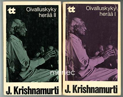 Krishnamurti, J. - Oivalluskyky herää. I–II 