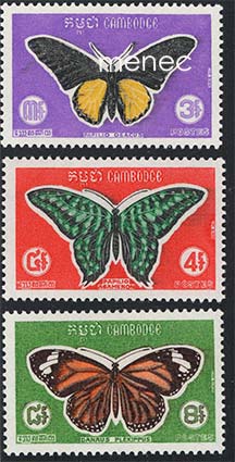 Kambodza, perhosia 1969 