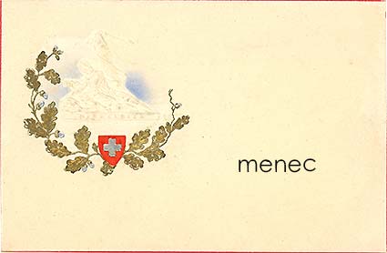 Sveitsi, sotasankari Arnold von Winkelried, heraldinen aihe 