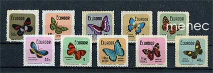 Ecuador, perhosia 1969-1970 