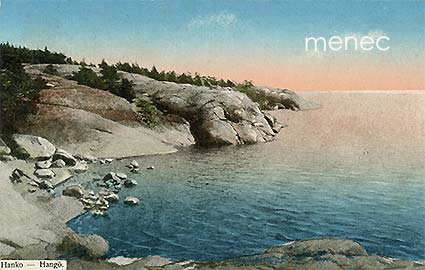 Hanko, rantakallioita 