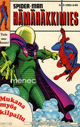 Hämähäkkimies  1981,3