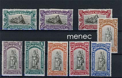 San Marino, sotavammasairaala 1918 