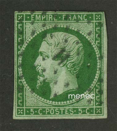Ranska 1853, Napoleon III, 5c 
