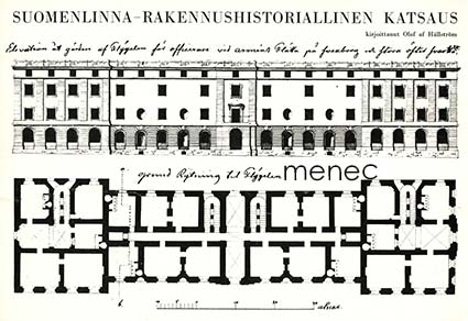 Hällström, Olof af - Suomenlinna - rakennushistoriallinen katsaus 