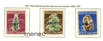 Italia, Trieste, Eurooppalainen tupakkakonferenssi 1950 