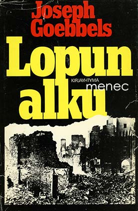 Goebbels, Joseph - Lopun alku 