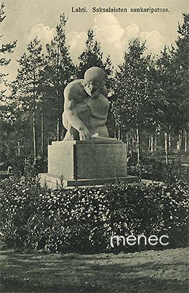 Lahti, Saksalaisten sankaripatsas 
