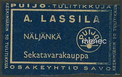 Kauppiasetiketti, A. Lassila, Näljänkä 