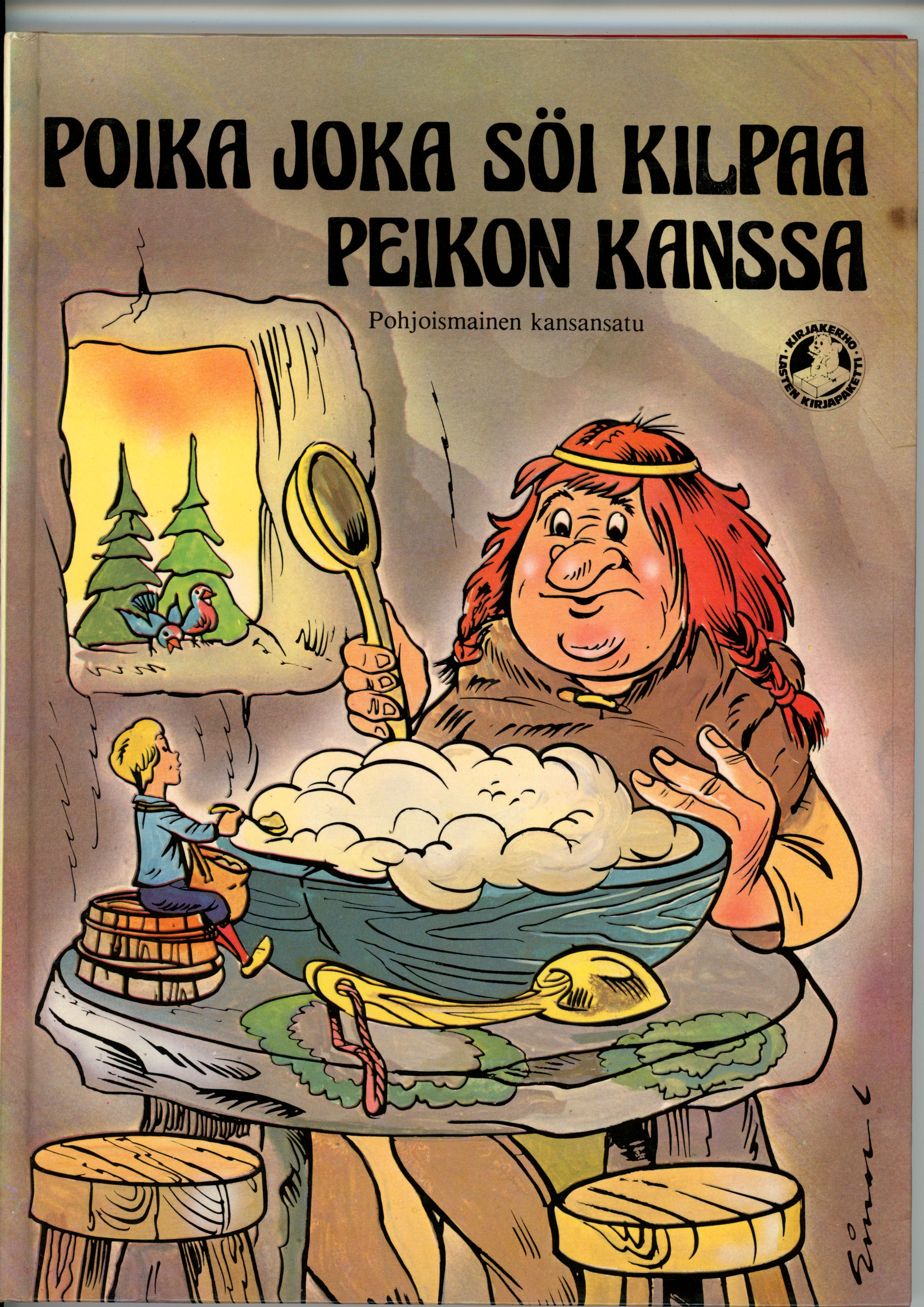 Poika joka söi kilpaa peikon kanssa 