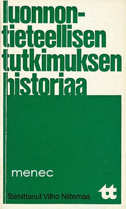 Luonnontieteellisen tutkimuksen historiaa 