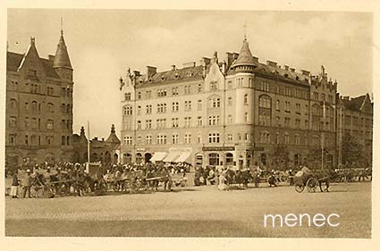 Tampere, Kauppatori, apteekki, vaatetusliike 
