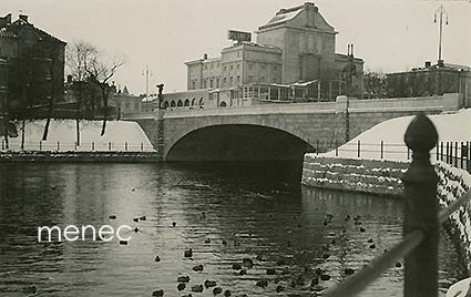 Tampere, Tammerkosken silta, Klubi 7 -mainos 