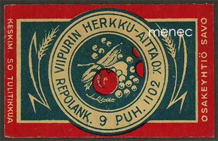 Kauppiasetiketti, Viipurin Herkku-Aitta 