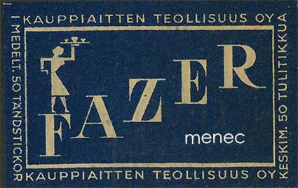 Tulitikkuetiketti, Fazer 