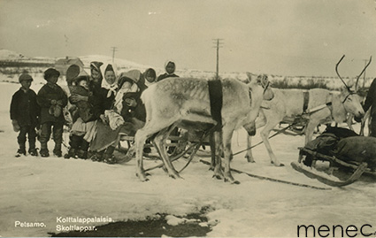 Petsamo, kolttalappalaisia 