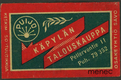 Kauppiasetiketti, Käpylän talouskauppa 
