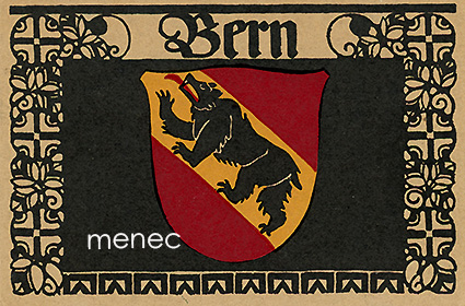 Sveitsi, Bern, vaakunakortti 