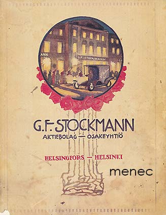 Hinnasto. A. No 2 / G. F. Stockmann osakeyhtiö. Helsinki 