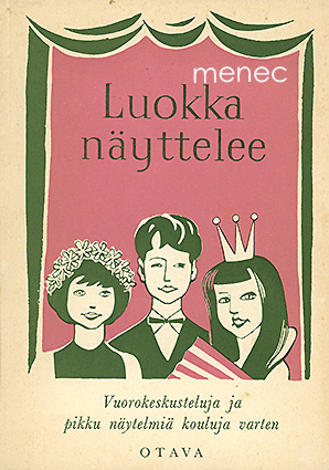 Luokka näyttelee 