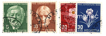 Sveitsi, Pro Juventute 1945 