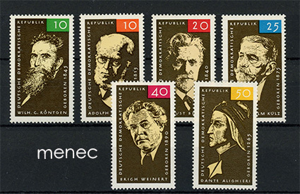 Saksa, DDR, Kuuluisien henkilöiden syntymäpäiviä 1965 